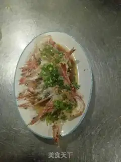 Make Garlic fan shrimp step 1