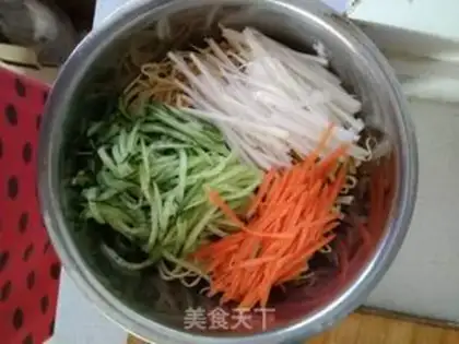 Make The colored silk step 1