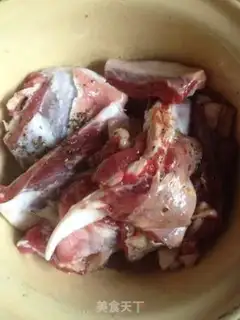 Make Black pepper lamb chop step 1