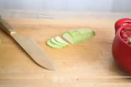 Make Korean pickle beef pan step 0