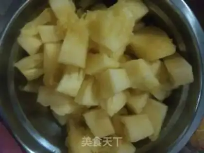 Make Pineapple is old meat step 0