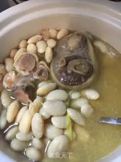 Make White bean stew for money leg step 8