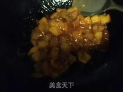 Make Pineapple is old meat step 2