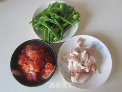 Make Hot cabbage makes meat step 0