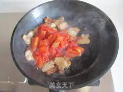 Make Hot cabbage makes meat step 3