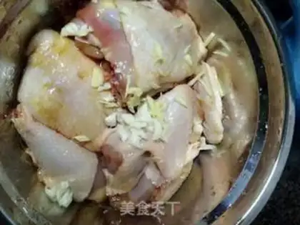 Make Soy chicken step 1