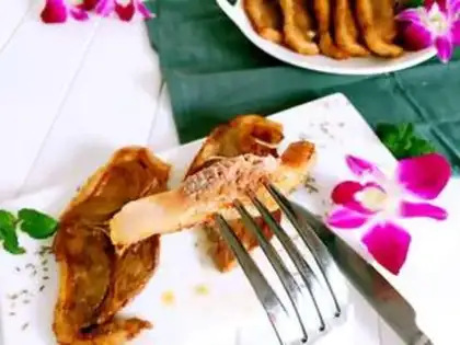 Make Fried butterflies step 11