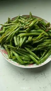 Make Fry four season beans step 8