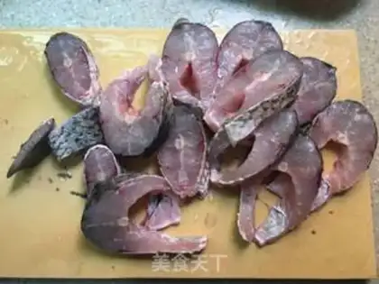 Make Bourbon fish step 1