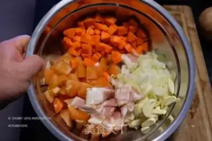 Make French red beef step 0