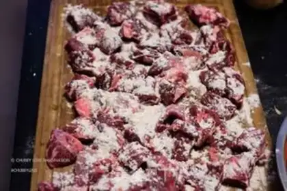 Make French red beef step 3