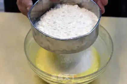 Make Lemon cream cheese pound cake step 5
