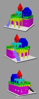 Make Gingerbread house step 27