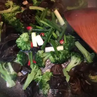 Make Blackwood, broccoli step 7