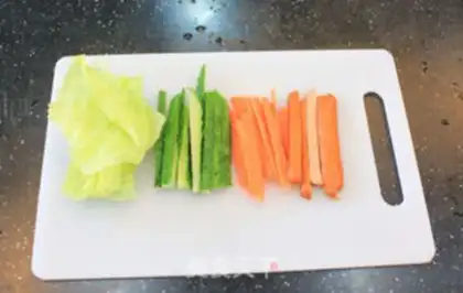 Make Bread sushi roll step 3