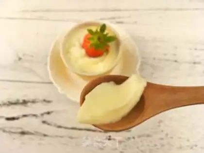 Make Orange milk pudding step 6