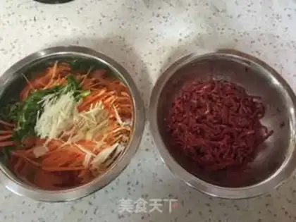 Make Beef and carrots step 1