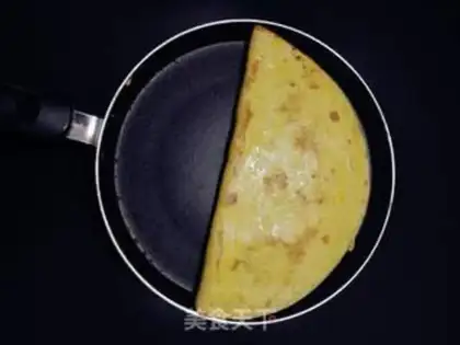 Make Peas seed beef omelet step 0