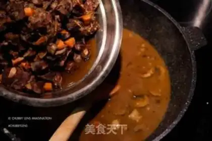 Make French red beef step 25