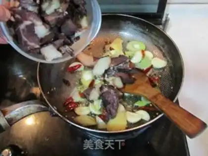 Make ♪ Taste the meat Dutch beans ♪ step 4