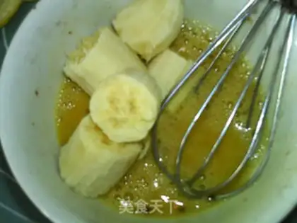 Make Cinnamon banana omelet step 3