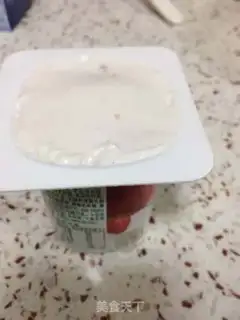 Make Tea yogurt mousse step 1