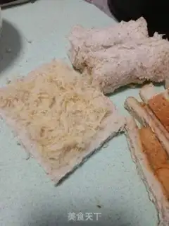 Make Meat pine roll step 2