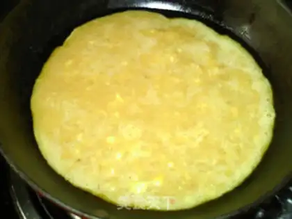 Make Cinnamon banana omelet step 6