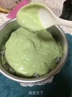 Make Tea yogurt mousse step 4