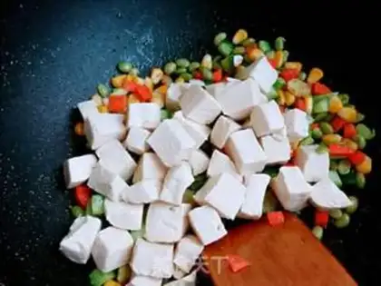 Make Five tofu shrimp step 2