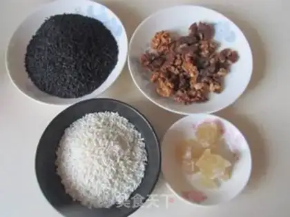 Make Black sesame walnut step 0