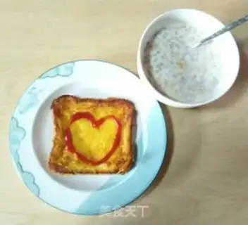 Make Egg milk toast step 5