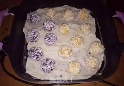Make Potato potato rice balls step 3
