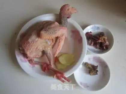 Make ♪ The pigeon fan soup ♪ step 0
