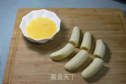 Make oatmeal banana roll step 1