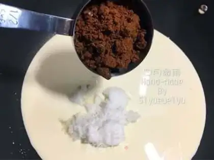Make Cranberry almond taffy step 2