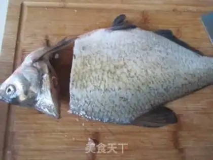 Make Open the mackerel step 0