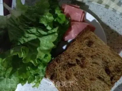 Make Red sugar date toast sandwich step 1