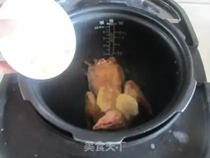 Make ♪ The pigeon fan soup ♪ step 2