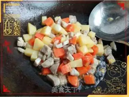 Make Curry pasta step 4