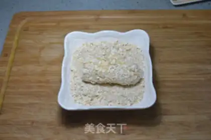 Make oatmeal banana roll step 5