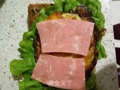 Make Red sugar date toast sandwich step 2