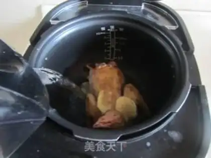 Make ♪ The pigeon fan soup ♪ step 3