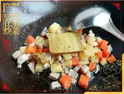 Make Curry pasta step 5