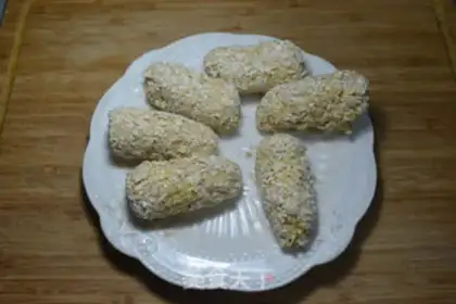 Make oatmeal banana roll step 6