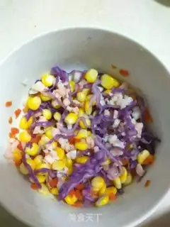 Make The tuna shrimp-coloured rice step 7