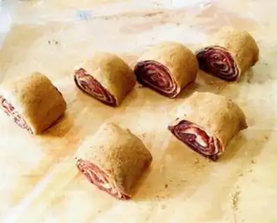 Make Donkey rolls step 7