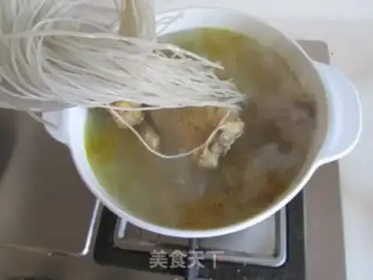 Make ♪ The pigeon fan soup ♪ step 6