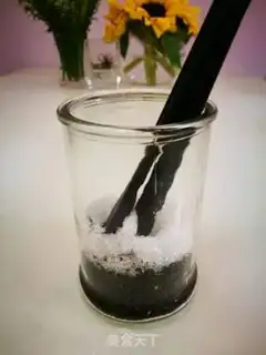 Make Sesame Sugar Triangle step 4