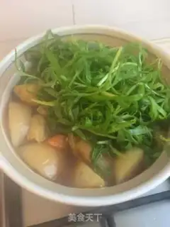 Make Round radish sauce soup step 5